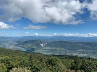 Col du Grand Colombier from Talissieu via Chavornay
