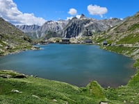 Col du Grand-Saint-Bernard from Aoste via Porossan