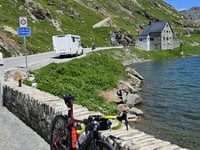 Col du Grand-Saint-Bernard from Aoste via Porossan