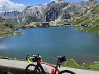 Col du Grand-Saint-Bernard from Aoste via Porossan
