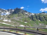 Col du Grand-Saint-Bernard von Aoste über Porossan