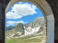 Col du Grand-Saint-Bernard von Aoste über Porossan