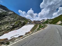 Col du Grand-Saint-Bernard from Orsières