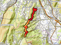 Col du Granier von Saint Baldoph