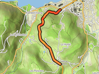 Col du Haut de la Côte von Gérardmer
