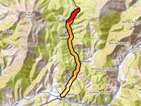 Col du Labouret from La Javie