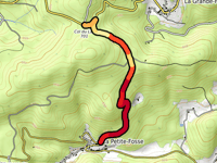 Col du Las von La Petite Fosse