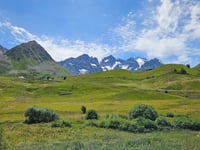 Col du Lautaret from Briançon