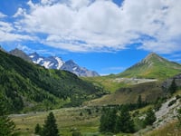 Col du Lautaret from Briançon
