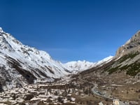 Col du Lautaret from Briançon