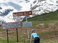 Col du Lautaret from Briançon