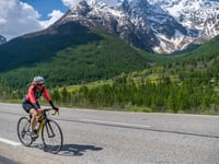 Col du Lautaret from Briançon