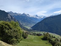 Col du Lein from Etiez