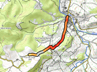 Col du Loup / Côte de Saint-Hilaire from Saint-Hilaire
