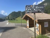 Col du Marais depuis Saint Ferréol