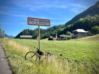Col du Marais from Thônes
