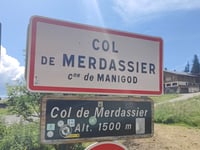 Col du Merdassier von Thônes