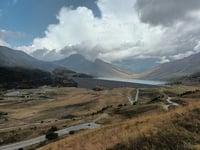 Col du Mont-Cenis / Colle del Moncenisio from Susa