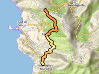 Col de la Serra from Baragogna