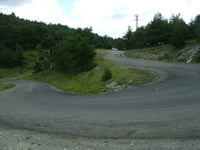Col du Négron from Col de la Pigière