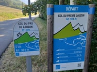 Col du Pas de Lauzun from Saou