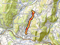 Col du Perret von Viuz en Sallaz