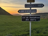 Col du Pertuis from Felines sur Rimandoules