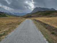 Col du Petit Mont-Cenis from Lanslebourg