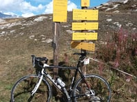 Col du Petit Mont-Cenis from Lanslebourg