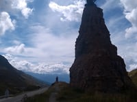 Col du Petit Saint-Bernard from Bourg Saint Maurice