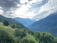 Col du Petit Saint-Bernard from Bourg Saint Maurice