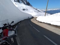 Col du Petit Saint-Bernard von Bourg Saint Maurice über Montvalezan