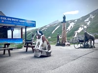 Col du Petit Saint-Bernard from Bourg Saint Maurice via Montvalezan