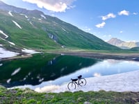 Col du Petit Saint-Bernard from Bourg Saint Maurice via Montvalezan