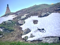 Col du Petit Saint-Bernard vanuit Bourg Saint Maurice via Montvalezan