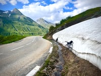 Col du Petit Saint-Bernard vanuit Bourg Saint Maurice via Montvalezan