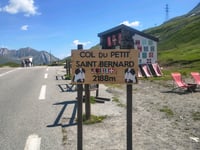 Colle del Piccolo San Bernardo from Pré Saint Didier
