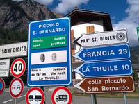 Colle del Piccolo San Bernardo von Pré Saint Didier