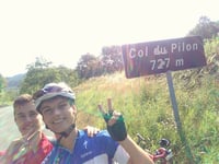 Col du Pilon from Amplepuis