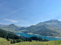 Col du Pré from Beaufort