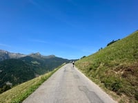 Col du Pré from Beaufort