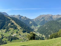 Col du Pré from Beaufort
