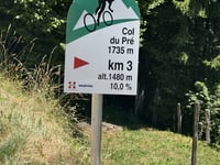 Col du Pré von Beaufort