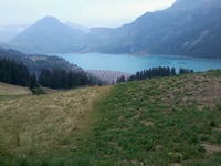 Col du Pré from Beaufort