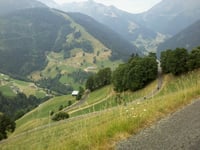Col du Pré from Beaufort