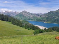 Col du Pré from Beaufort