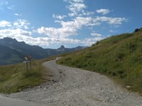 Col du Pré from Beaufort