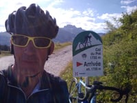 Col du Pré from Beaufort