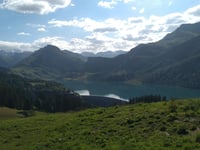 Col du Pré from Beaufort