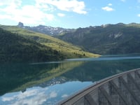 Col du Pré from Beaufort